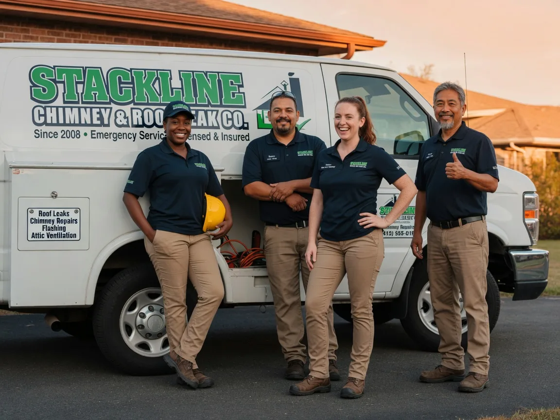 Chimney flashing repair company in Quincy, IN